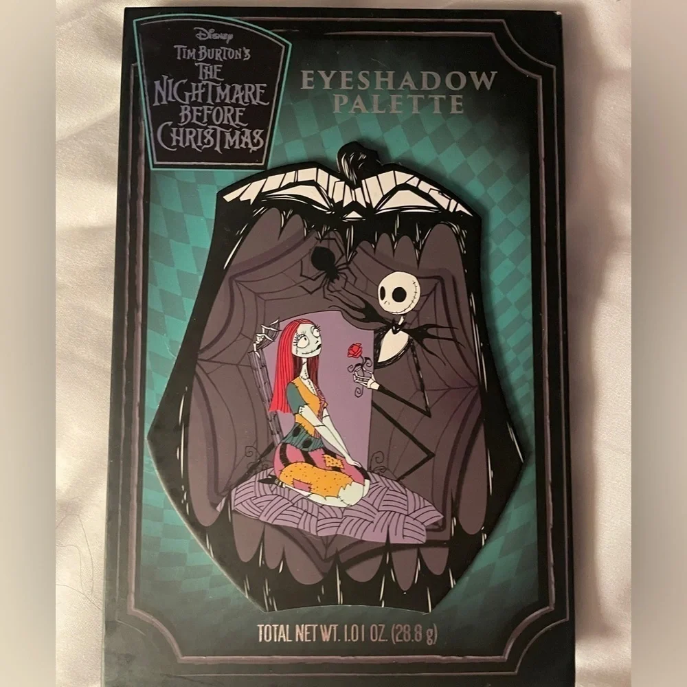 Nightmare Before Christmas Disney Halloween 12 Shade Shimmer Eyeshadow Palette